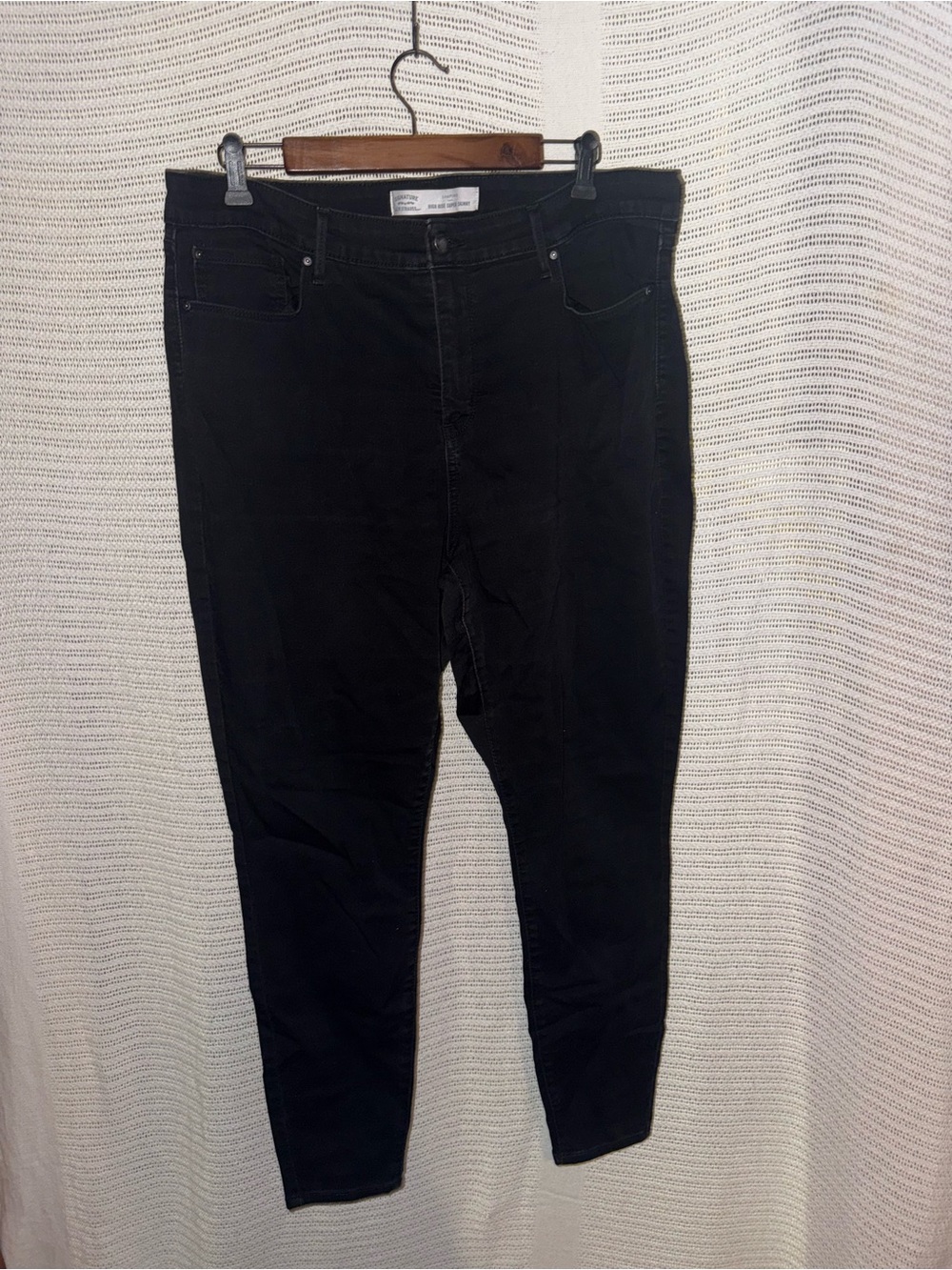 Black Men’s Slim Fit Pants